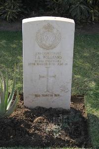 Ismailia War Memorial Cemetery - Williams, Thomas Leonard